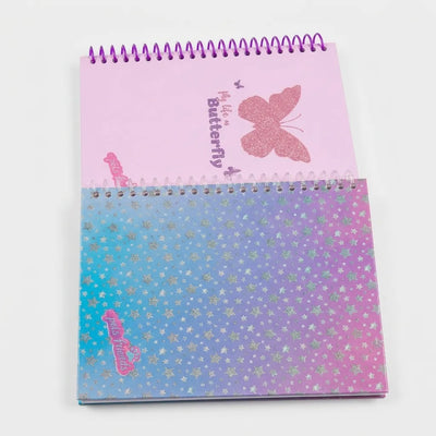 My life is Butterfly Spiral Notebook x1pc