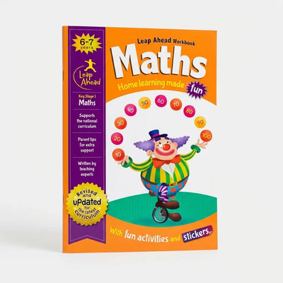 Leap Ahead Workbook Maths: Home learning made fun (6-7 years)