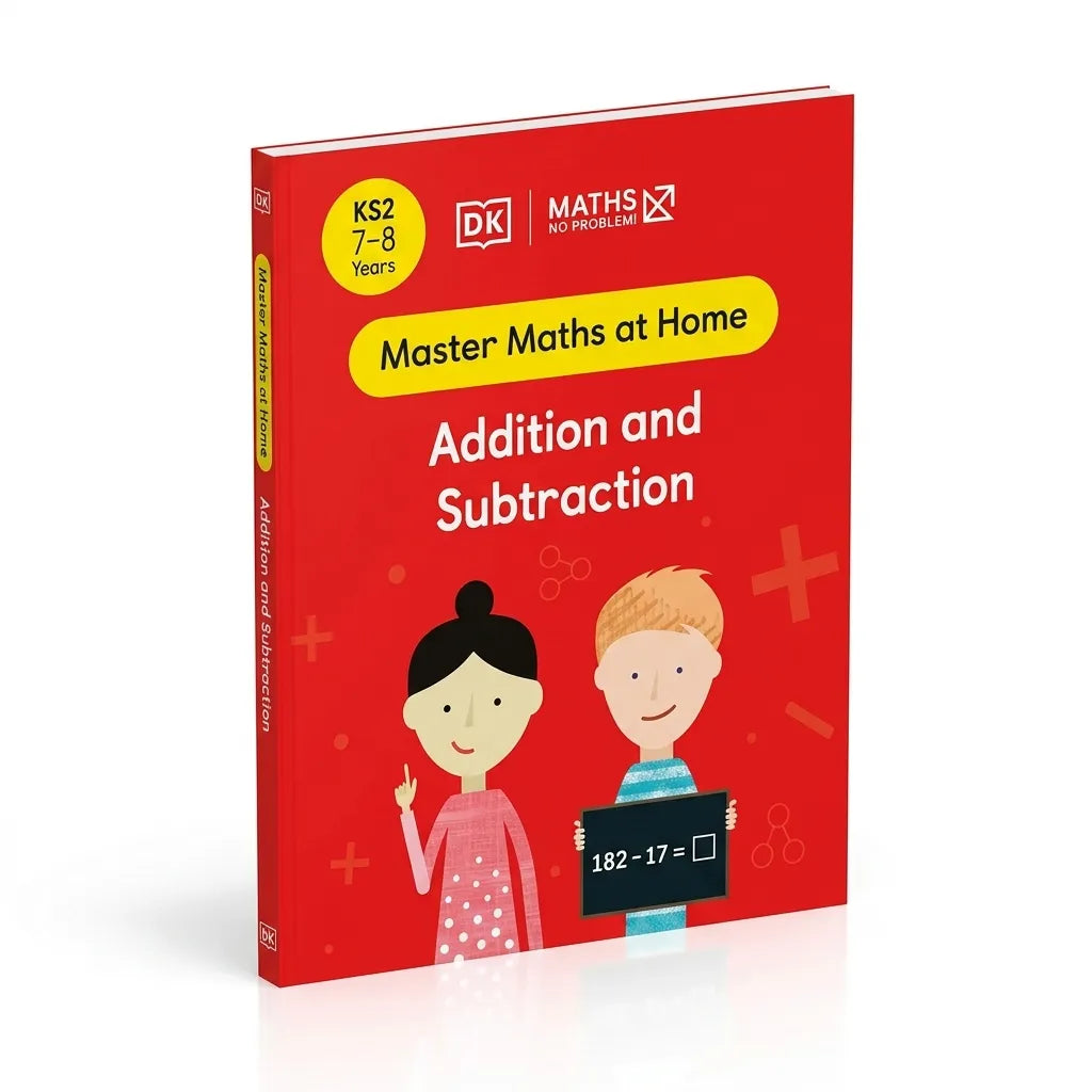 Master Maths at Home Addition and Subtraction KS2 7-8 Years