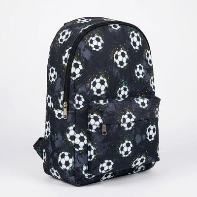 Soccer Ball Pattern Backpack fit A4