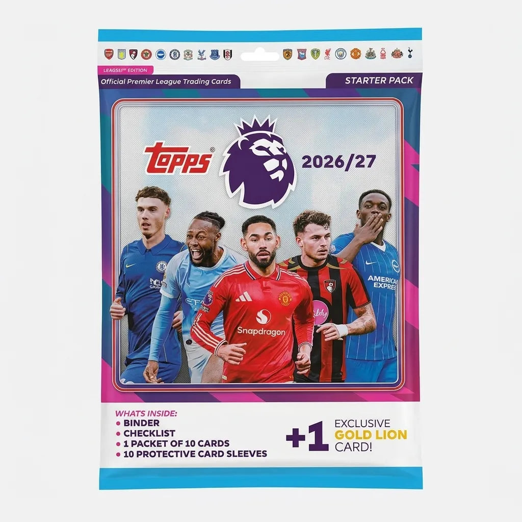 Topps Premier League 2026/27 Trading Cards Starter Pack