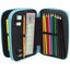 Double Filled Stitch Brush It Out Pencil Case