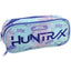Gim K-Pop Demon Hunters Purple Oval Pencil Case 2 zip pencil case