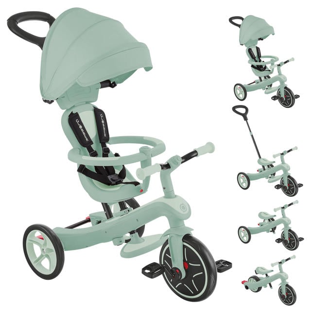 Globber Explorer Trike 4in1 Ecologic  Pistachio