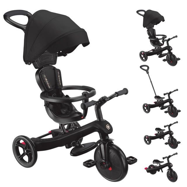 Globber Explorer 4 in 1 Trike Black