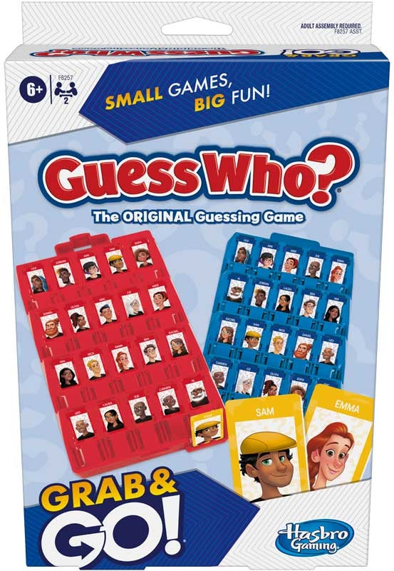 Hasbro Guess Who Grab & Go Game