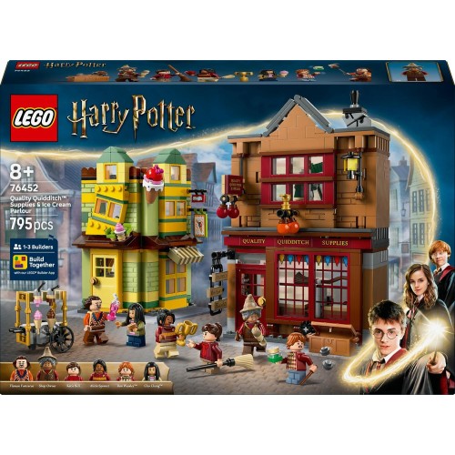 LEGO Harry Potter Quality Quidditch Supplies & Ice Cream parlour 76452