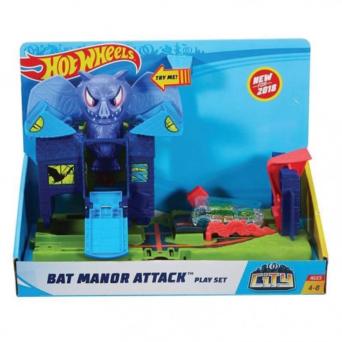 Hot Wheels Bat Manor Attack