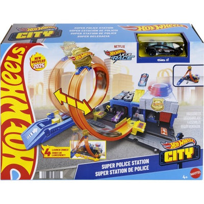 Hot Wheels City Super Police Station