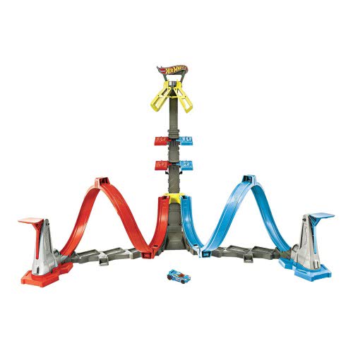 Hot Wheels Loop & Launch Track Playset - stunt tracks
