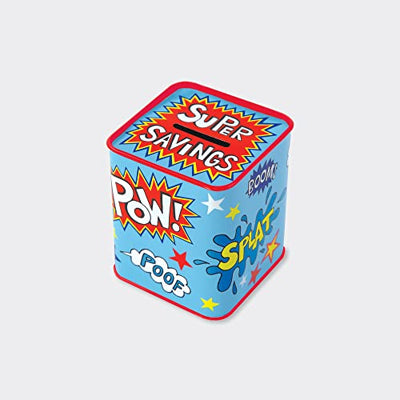 Super Savings Tin Money Box 92Mm X 77Mm 77Mm 
