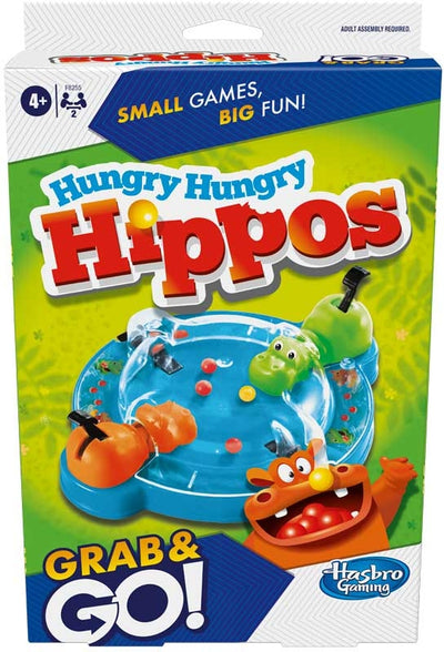 Hungry Hungry Hippos Grab & Go Travel Game