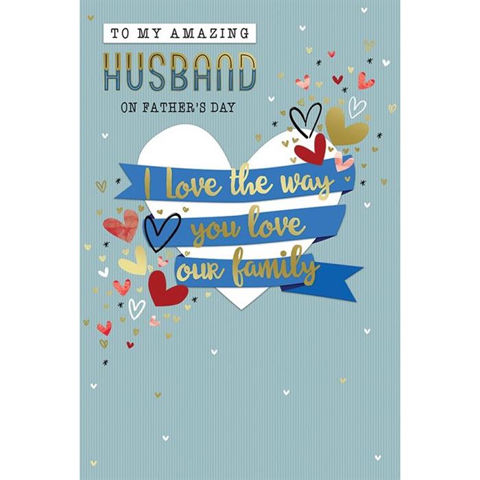 Father s day card - To my Amazing Husband
