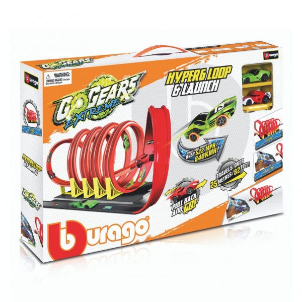 Go Gears Extreme Hyper 6 Loops And Launch  - Pull Back