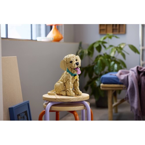 LEGO Icons Golden Retriever Puppy 11384