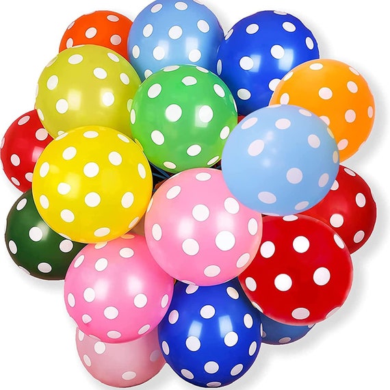 Balloons Spotty X6 Balloons For Helium Or Air