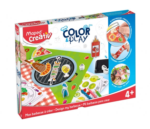 Maped Creativ Design My Barbecue Color And Play