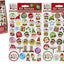Christmas Elf 30 Piece Vinyl Puffy Stickers