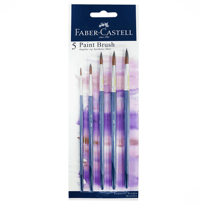 Faber-Castell Paint Brush Round x5pcs