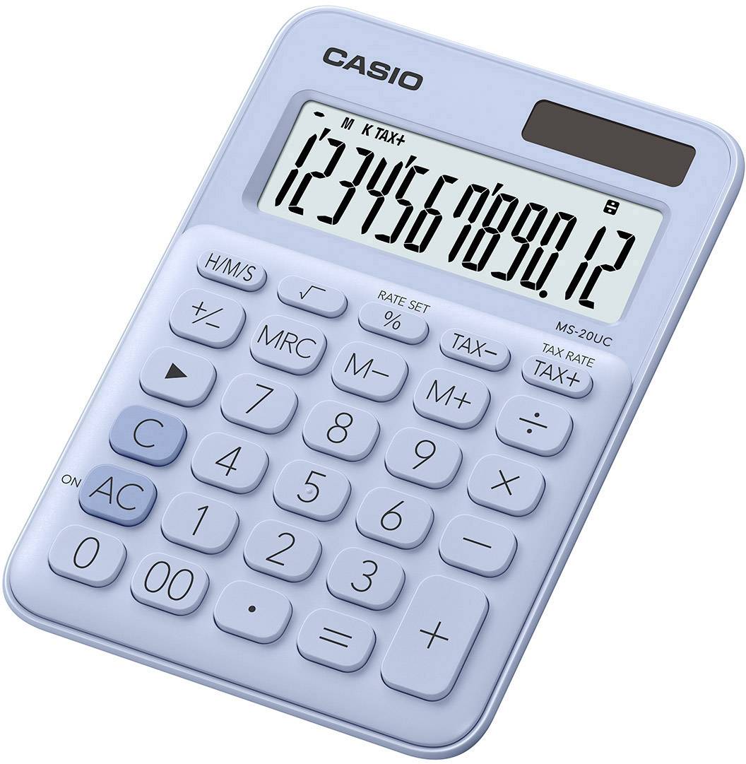 Casio 12 Digits - Blue Colour