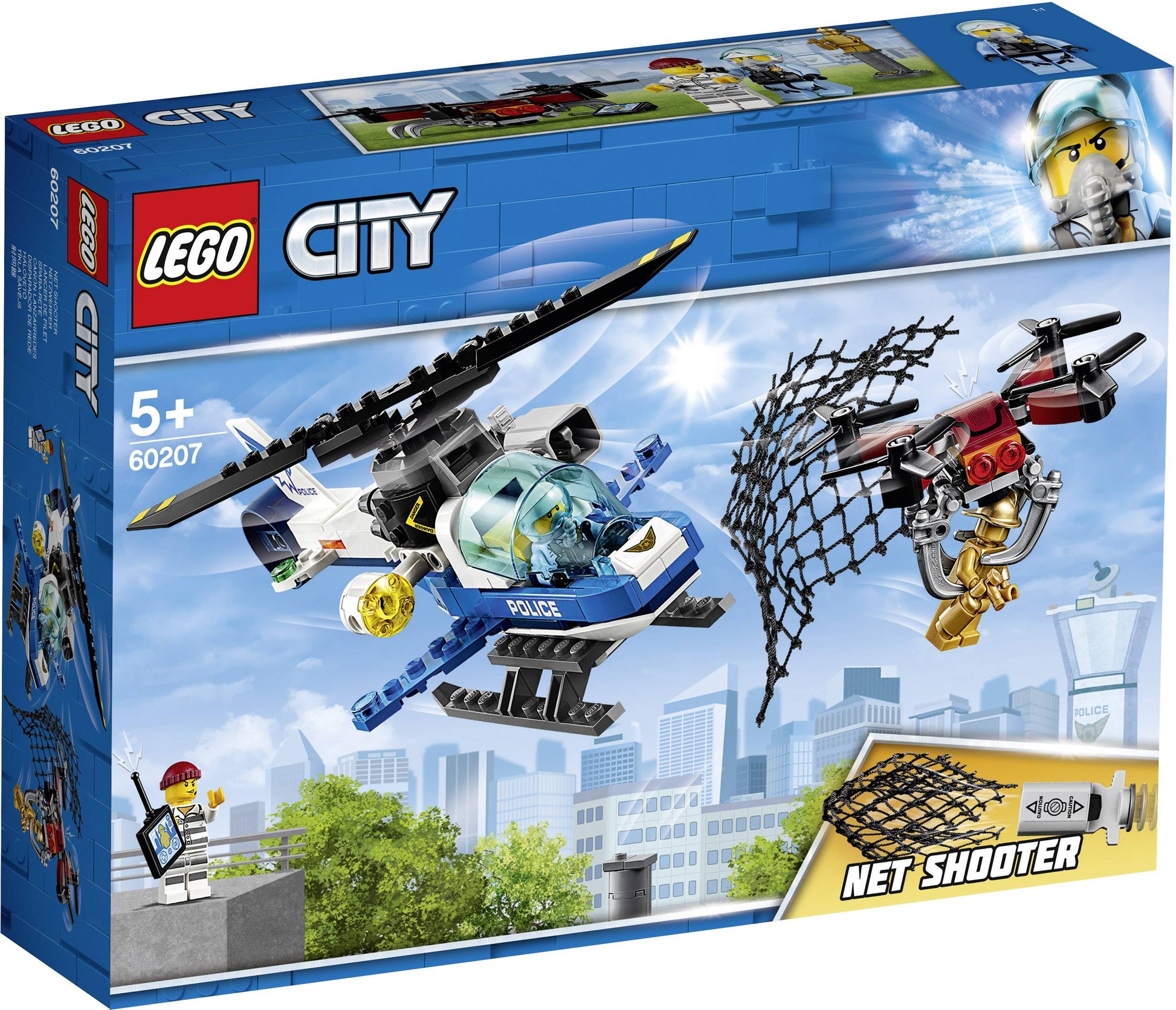 Lego City Sky Police Drone Chase X6 60207