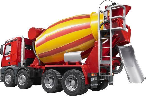 Bruder Red & Yellow Ready Mix