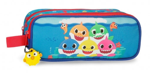 Pencil Case Round 2 Zip Baby Shark