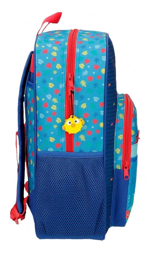 Backpack 1 Large Zip Baby Shark