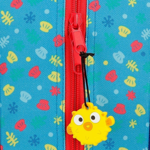 Backpack 1 Large Zip Baby Shark