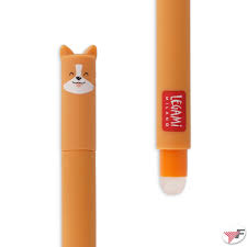 Legami - Erasable Pen  0.7 Mm corgi black ink