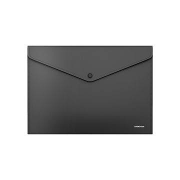 Button Envelope A4 Solid Black