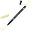 Tombow ABT Dual Brush Pen 090 Lemon Cream