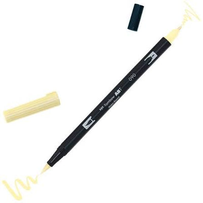 Tombow ABT Dual Brush Pen 090 Lemon Cream