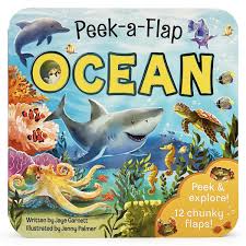 Ocean Children'S Lift-A-Flap Board Book