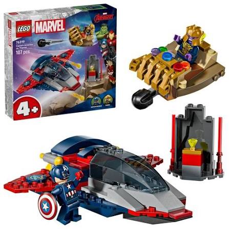 LEGO Marvel Captain America vs. Thanos - 76319