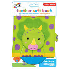 Teether Soft Book - Dinosaurs