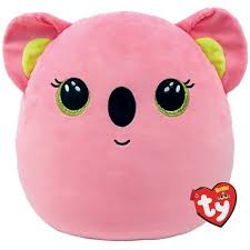 Squishy Beanies 35Cm Poppy Koala Pink - Pillow