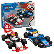 Lego City F1 Williams Racing & Haas F1 Race Cars 60464