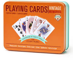 Legami Playing Cards - Vintage Memories
