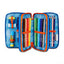 SEVEN Optical shade boy Filled 3 zip pencil case