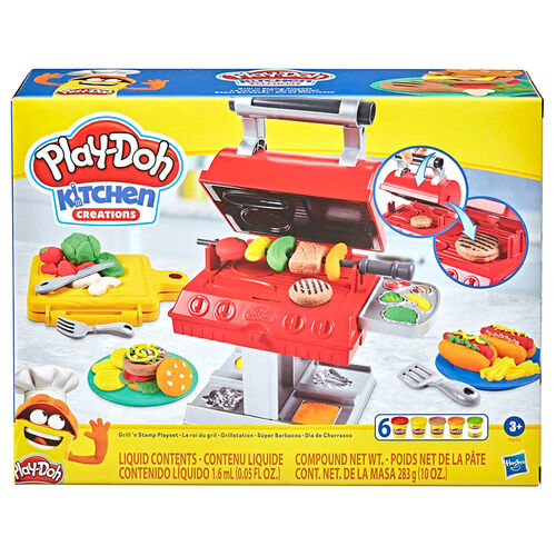Play-Doh Grill And Stamp Play Set