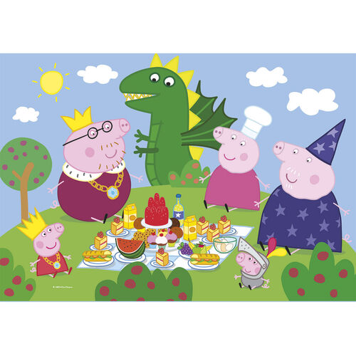 Puzzle 3X48 Pieces Peppa Pig