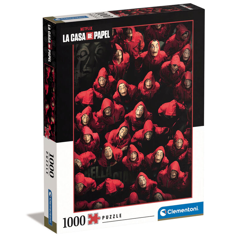 Clementoni Puzzle X1000Pcs La Casa De Papel - 39654