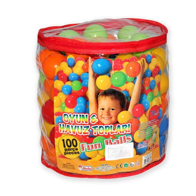 Fun Balls bag by 100pcs 70mm diameter