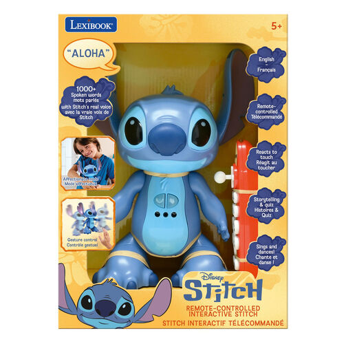 Disney Stitch Bilingual Interactive Remote Controlled Robot