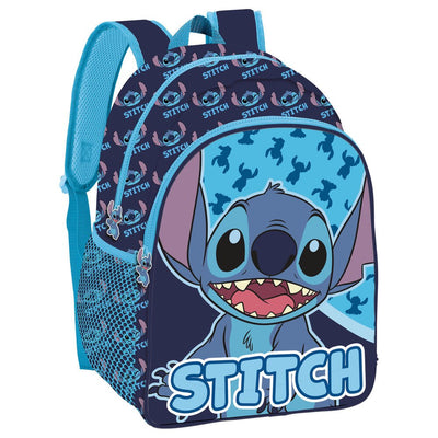 Disney Stitch Abstract backpack 40cm - 1 Large compartment fit A4