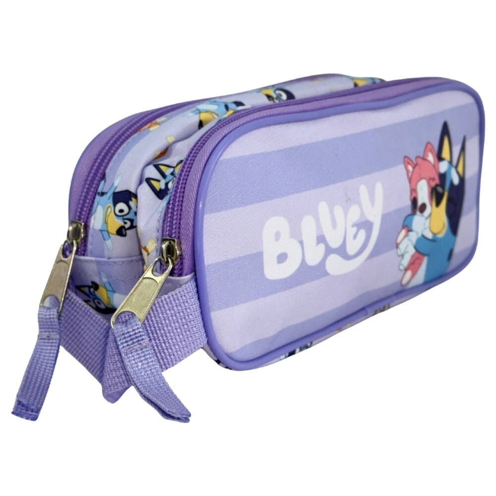 Bluey Puppy Pencil Case - 2 zip pencil case