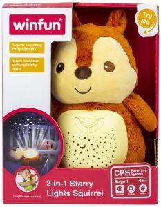 Winfun 2 In 1 Starry Lights Squirrel
