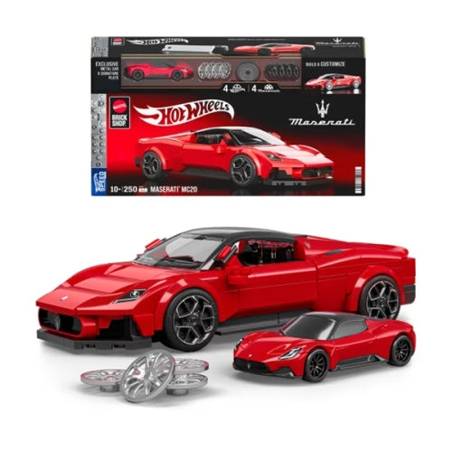 Brick Shop Hot Wheels Maserati MC20 Building Set