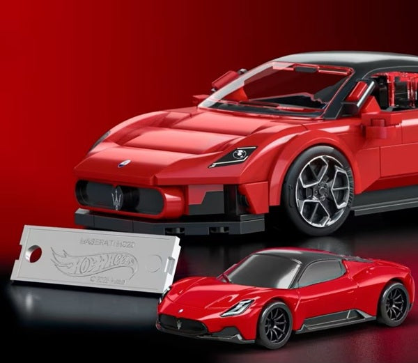 Brick Shop Hot Wheels Maserati MC20 Building Set